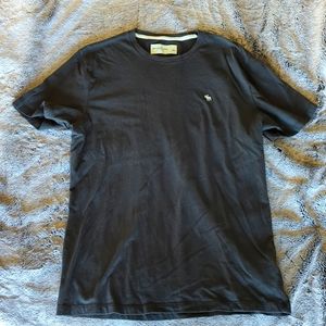 Abercrombie and Fitch Men's Crew Neck Gray Tshirt